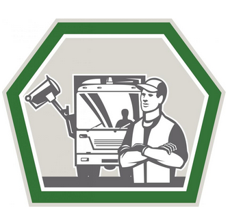 OP junk removal services logo